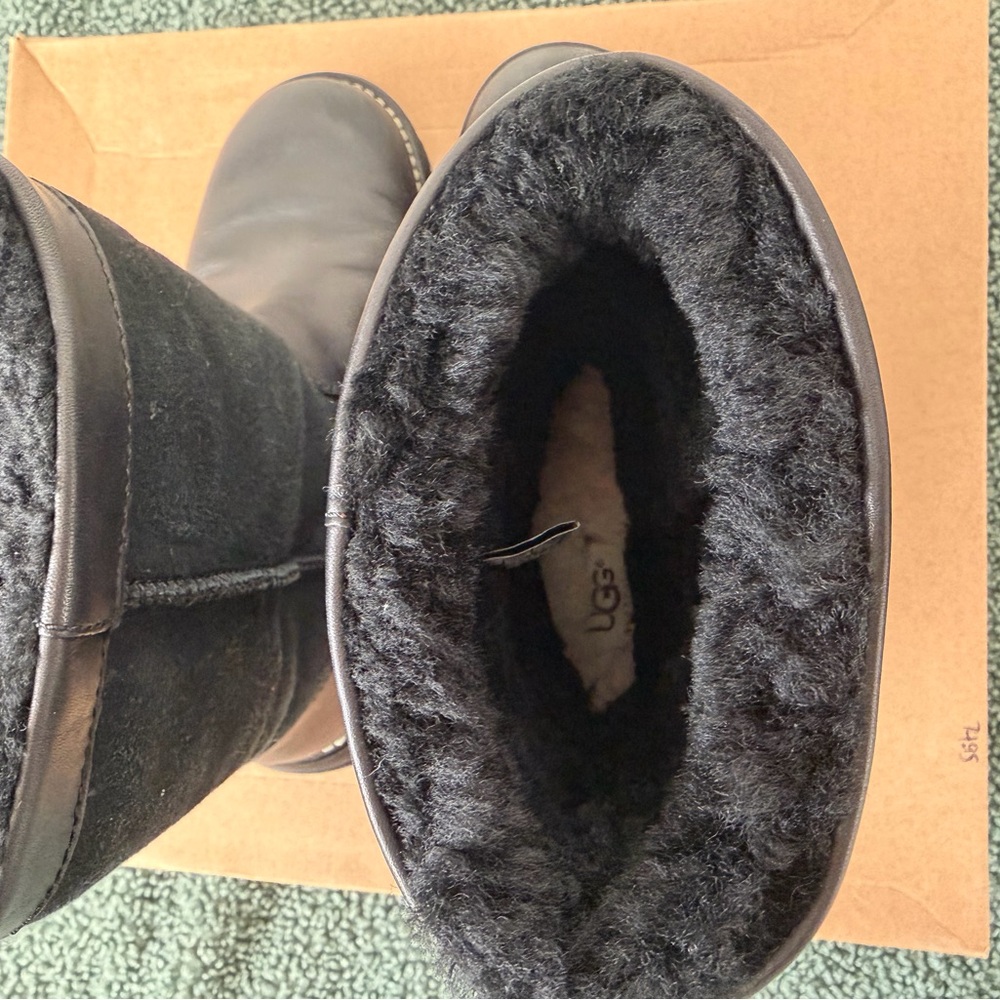 UGG Black Brooks Winter & Rain Boots - Picture 9 of 11